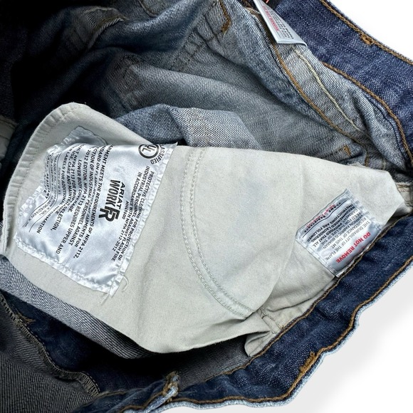 Ariat Work FR Men's Low Rise M4 Boot Cut Jeans 42x32 Flame Resistant HRC2 2112 - Picture 10 of 16